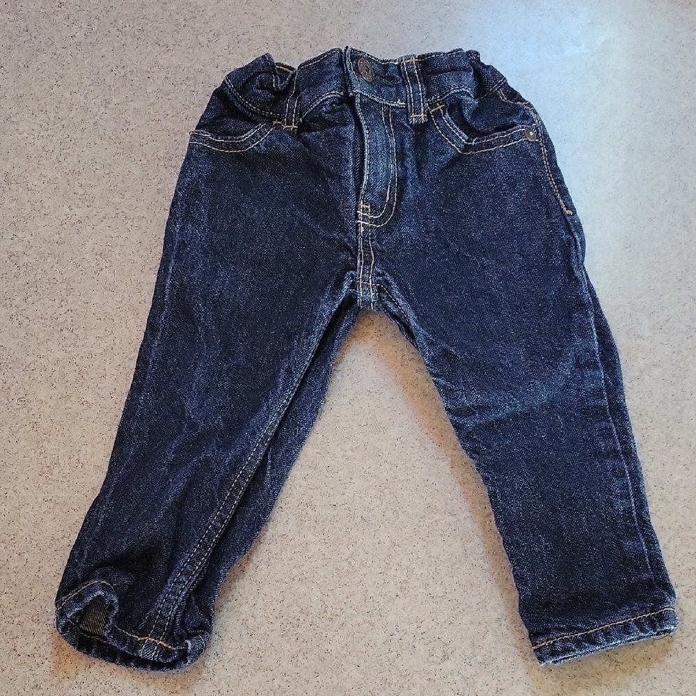 Oshkosh B'gosh Staight Blue Denim Jeans Size 12 Months
